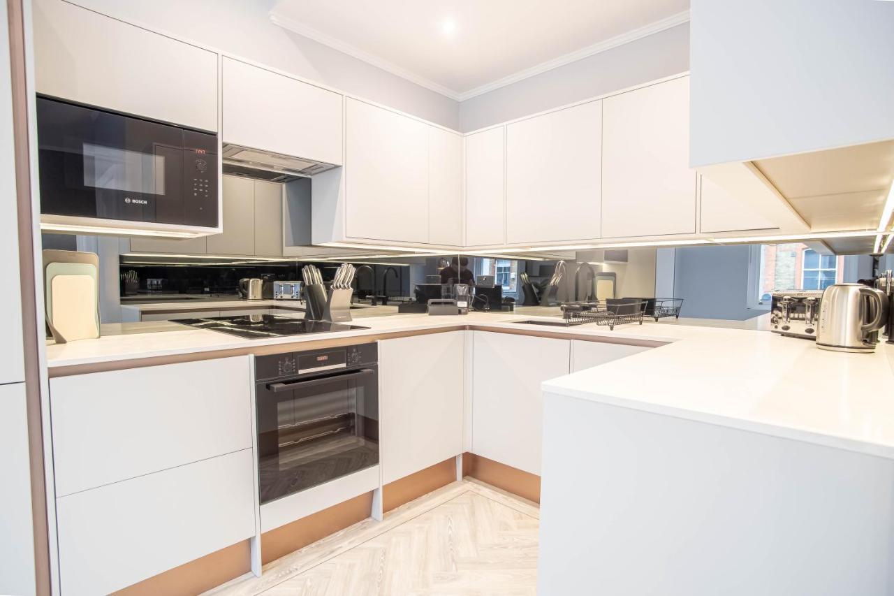 Modern & Chic One Bedroom Apartments In Fitzrovia By Sojo Stay 伦敦 外观 照片