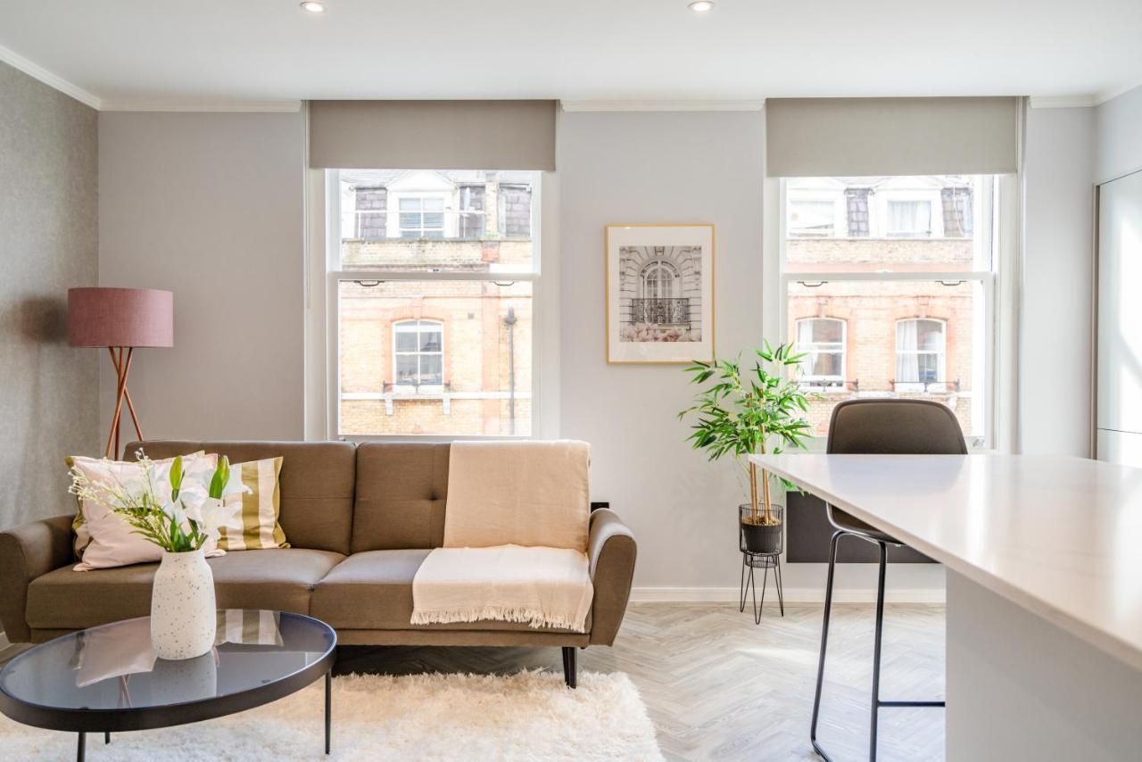Modern & Chic One Bedroom Apartments In Fitzrovia By Sojo Stay 伦敦 外观 照片